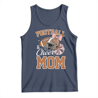 Funny Football And Cheer Mom Quote Tank Top Sports Season Gift - Wonder Print Shop