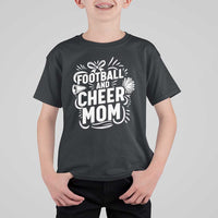 Football And Cheer Mom Quote T Shirt For Kid Team Supporter Gift Idea - Wonder Print Shop