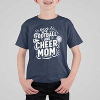 Football And Cheer Mom Quote T Shirt For Kid Team Supporter Gift Idea - Wonder Print Shop