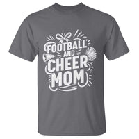 Football And Cheer Mom Quote T Shirt Team Supporter Gift Idea - Wonder Print Shop