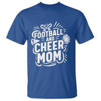 Football And Cheer Mom Quote T Shirt Team Supporter Gift Idea - Wonder Print Shop