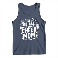Football And Cheer Mom Quote Tank Top Team Supporter Gift Idea - Wonder Print Shop