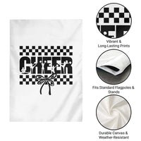 Proud Cheerleading Garden Flag Gift For Sports Season Supporters - Wonder Print Shop