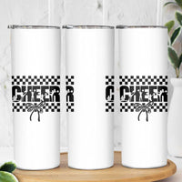 Proud Cheerleading Skinny Tumbler Gift For Sports Season Supporters - Wonder Print Shop