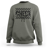 Proud Cheerleading Sweatshirt Gift For Sports Season Supporters - Wonder Print Shop