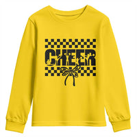 Proud Cheerleading Youth Sweatshirt Gift For Sports Season Supporters - Wonder Print Shop