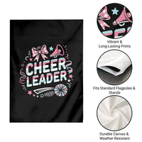 Proud Cheerleader Team Garden Flag Gift For Women Sports Fans - Wonder Print Shop