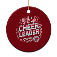Proud Cheerleader Team Ceramic Ornament Gift For Women Sports Fans - Wonder Print Shop