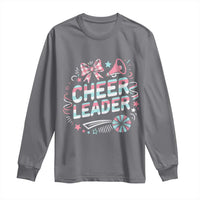 Proud Cheerleader Team Long Sleeve Shirt Gift For Women Sports Fans - Wonder Print Shop