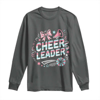 Proud Cheerleader Team Long Sleeve Shirt Gift For Women Sports Fans - Wonder Print Shop