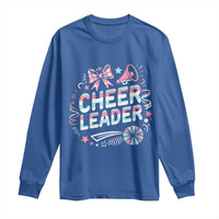 Proud Cheerleader Team Long Sleeve Shirt Gift For Women Sports Fans - Wonder Print Shop