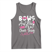 Bows And Bling Its A Cheer Thing Tank Top Cheerleading Gift - Wonder Print Shop