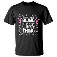 Bows And Bling Its A Cheer Thing T Shirt Cheer Mom And Cheerleader Gift - Wonder Print Shop