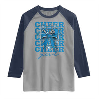 Proud Cheer Girl Raglan Shirt Football Team Supporter Gift - Wonder Print Shop