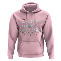 Santa Favorite Cheerleader Hoodie Christmas Cheerleading Gift - Wonder Print Shop