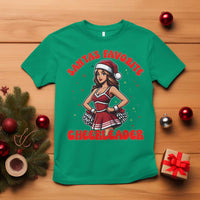 Santa Favorite Cheerleader T Shirt Funny Christmas Cheer Gift - Wonder Print Shop