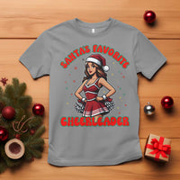 Santa Favorite Cheerleader T Shirt Funny Christmas Cheer Gift - Wonder Print Shop