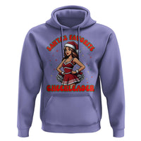 Santa Favorite Cheerleader Hoodie Funny Christmas Cheer Gift - Wonder Print Shop