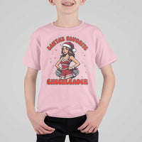 Santa Favorite Cheerleader T Shirt For Kid Funny Christmas Cheer Gift - Wonder Print Shop
