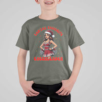 Santa Favorite Cheerleader T Shirt For Kid Funny Christmas Cheer Gift - Wonder Print Shop