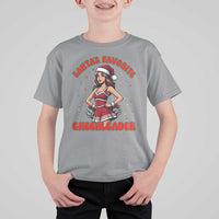 Santa Favorite Cheerleader T Shirt For Kid Funny Christmas Cheer Gift - Wonder Print Shop