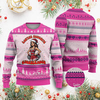 Santa Favorite Cheerleader Ugly Christmas Sweater Funny Xmas Cheer Gift - Wonder Print Shop