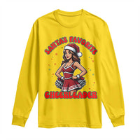 Santa Favorite Cheerleader Long Sleeve Shirt Funny Christmas Cheer Gift - Wonder Print Shop