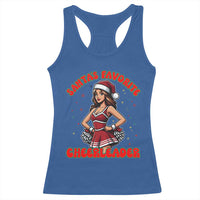 Santa Favorite Cheerleader Racerback Tank Top Funny Christmas Cheer Gift - Wonder Print Shop