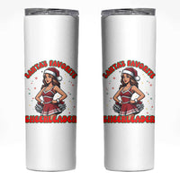 Santa Favorite Cheerleader Skinny Tumbler Funny Christmas Cheer Gift - Wonder Print Shop