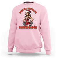 Santa Favorite Cheerleader Sweatshirt Funny Christmas Cheer Gift - Wonder Print Shop