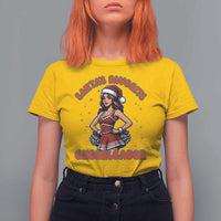 Santa Favorite Cheerleader T Shirt For Women Funny Christmas Cheer Gift - Wonder Print Shop