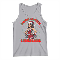 Santa Favorite Cheerleader Tank Top Funny Christmas Cheer Gift - Wonder Print Shop