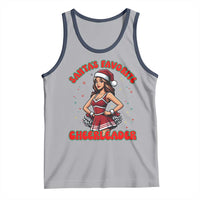 Santa Favorite Cheerleader Tank Top Funny Christmas Cheer Gift - Wonder Print Shop