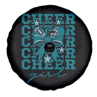 Cheer Girl Football Team Spirit Spare Tire Cover Cheerleading Gift - Wonder Print Shop