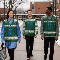 Cheer Girl Football Team Spirit V-Neck Knit Sweater Vest Cheerleading Gift - Wonder Print Shop