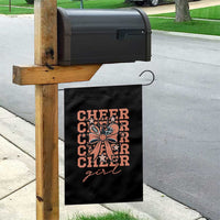Cheer Girl Football Team Spirit Garden Flag Gift For Cheerleader - Wonder Print Shop