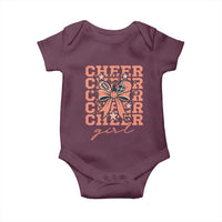 Cheer Girl Football Team Spirit Baby Onesie Gift For Cheerleader - Wonder Print Shop