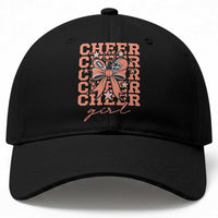 Cheer Girl Football Team Spirit Baseball Cap Gift For Cheerleader