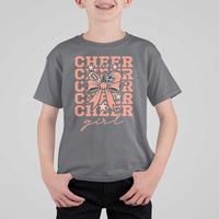 Cheer Girl Football Team Spirit T Shirt For Kid Gift For Cheerleader - Wonder Print Shop