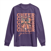 Cheer Girl Football Team Spirit Long Sleeve Shirt Gift For Cheerleader - Wonder Print Shop