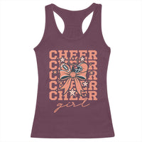Cheer Girl Football Team Spirit Racerback Tank Top Gift For Cheerleader - Wonder Print Shop