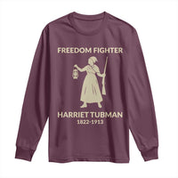 Harriet Tubman Freedom Fighter Long Sleeve Shirt History Lover Gift - Wonder Print Shop