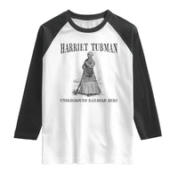 Harriet Tubman Raglan Shirt Underground Railroad Freedom Leader - Wonder Print Shop