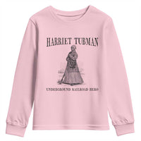 Harriet Tubman Youth Sweatshirt Underground Railroad Freedom Leader - Wonder Print Shop