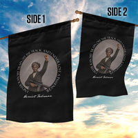 Harriet Tubman Quote Garden Flag I Never Ran My Train Off The Track