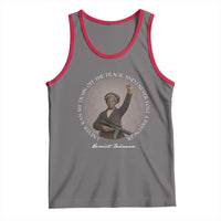 Harriet Tubman Quote Tank Top I Never Ran My Train Off The Track