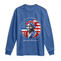 Harriet Tubman Patriotic Long Sleeve Shirt Black History Month Gift