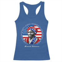 Harriet Tubman Patriotic Racerback Tank Top Black History Month Gift