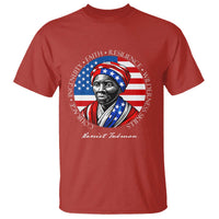 Harriet Tubman Patriotic T Shirt Black History Month Gift