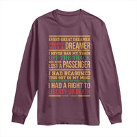Harriet Tubman Powerful Quote Long Sleeve Shirt Strong Black Women Pride - Wonder Print Shop